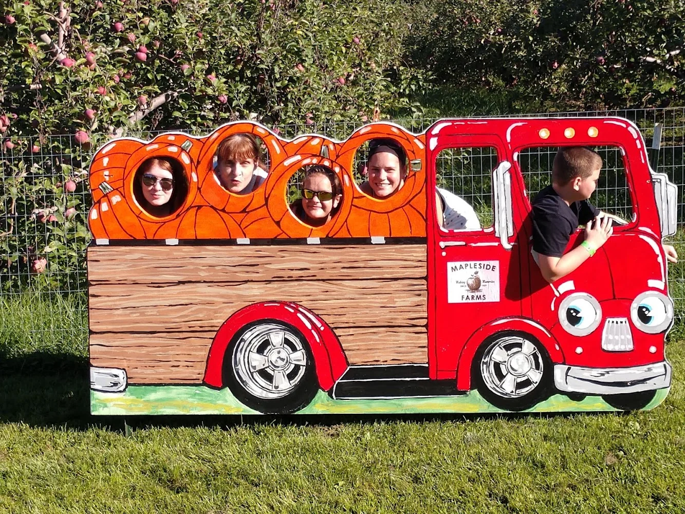 Mapleside Farms pumpkin patch and fall festival in Brunswick, OH