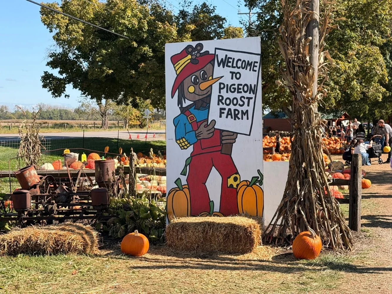 Pigeon Roost Farm pumpkin patch and fall festival in Hebron, OH