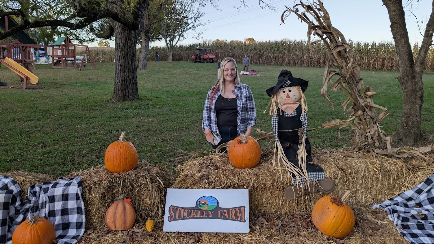 The Stickley Farm pumpkin patch and fall festival in Bluff City, TN