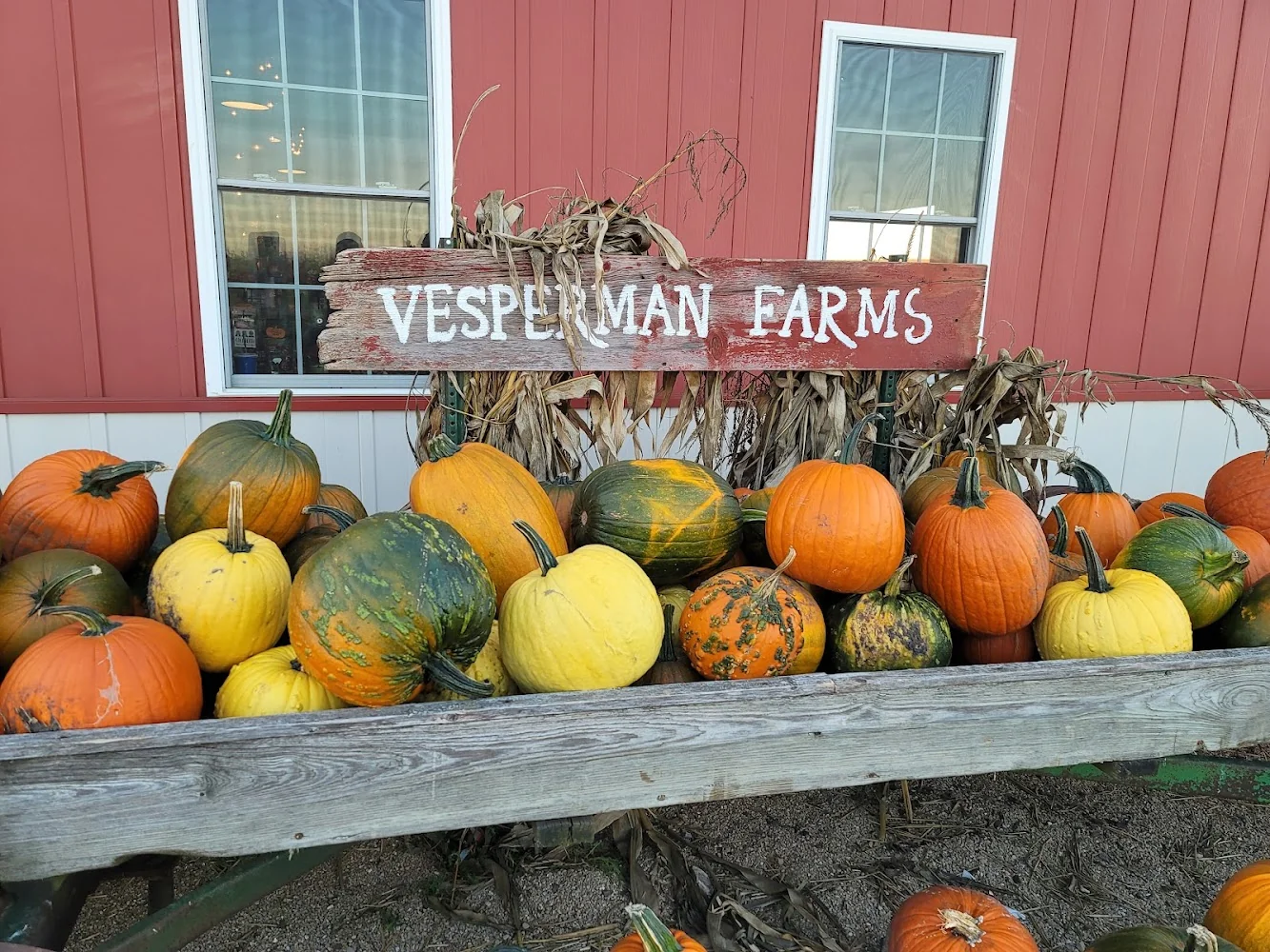 Vesperman Farms pumpkin patch and fall festival in Lancaster, WI